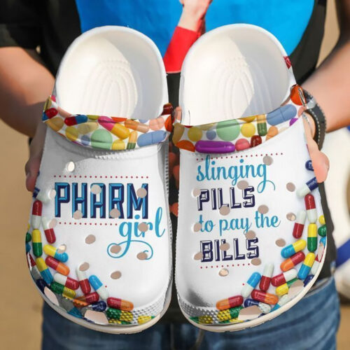 Pharmacy Pharm Girls Classic Clogs Shoes – Merchfootwear Exclusive